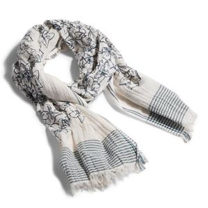Vera Bradley Falling Flowers Scarf.